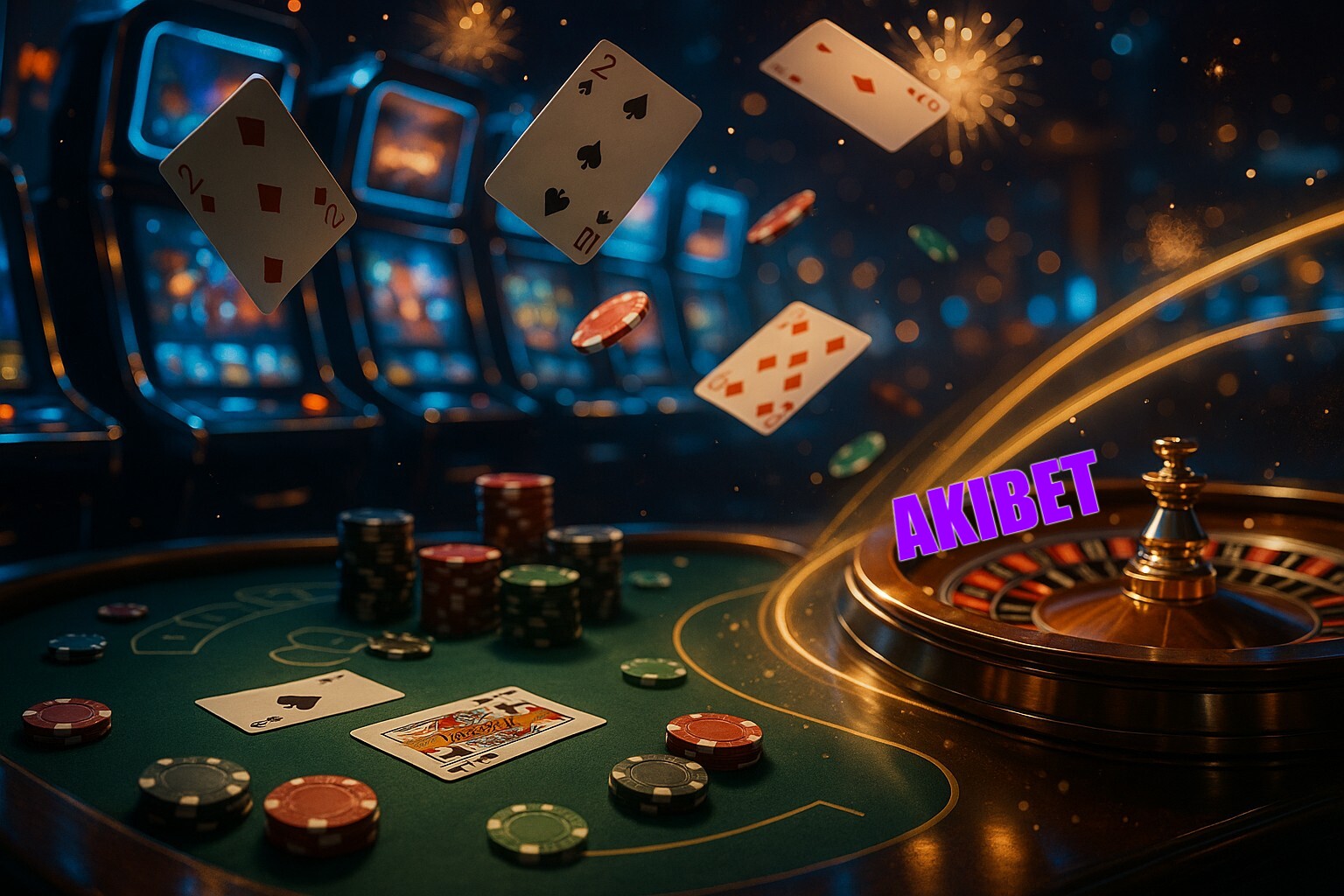 Jogos emocionantes no AKIBET