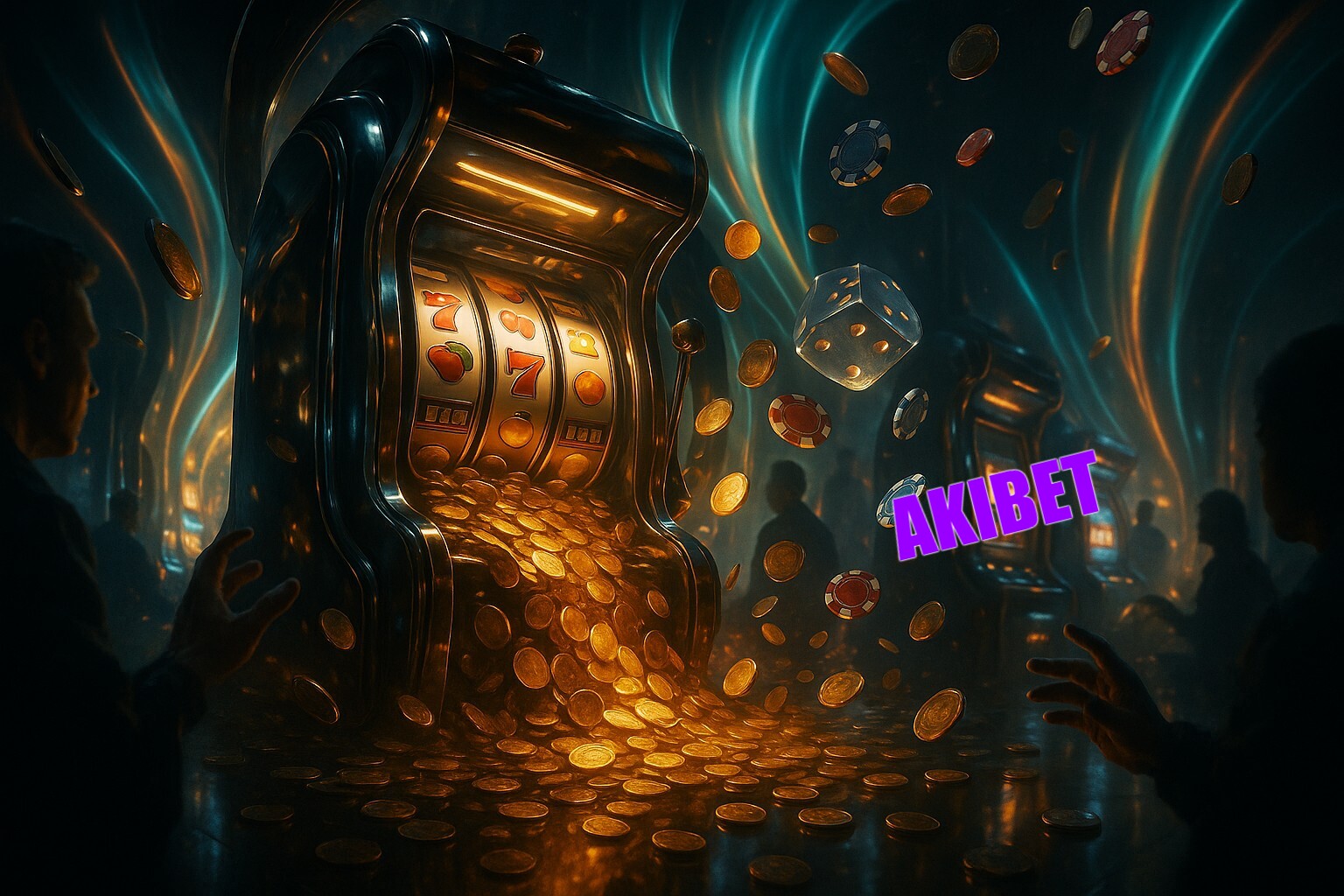 Diversos jogos de caça-níqueis